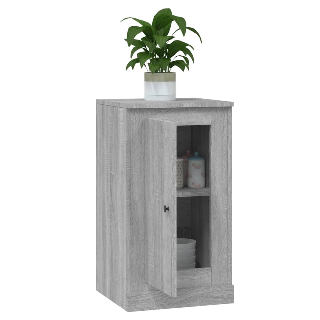 VidaXL Dressoir 37,5x35,5x67,5 cm bewerkt hout grijs sonoma eikenkleur