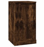 VidaXL Dressoir 37,5x35,5x67,5 cm bewerkt hout gerookt eikenkleurig
