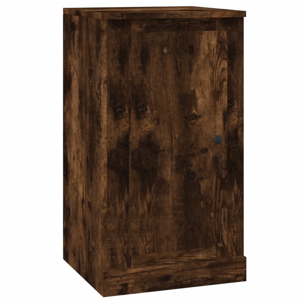 VidaXL Dressoir 37,5x35,5x67,5 cm bewerkt hout gerookt eikenkleurig