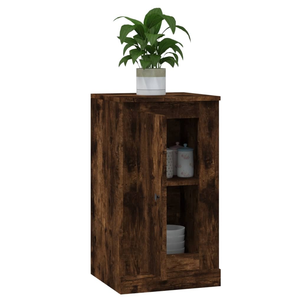 VidaXL Dressoir 37,5x35,5x67,5 cm bewerkt hout gerookt eikenkleurig
