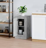 VidaXL Dressoir 37,5x35,5x67,5 cm bewerkt hout betongrijs