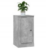 VidaXL Dressoir 37,5x35,5x67,5 cm bewerkt hout betongrijs