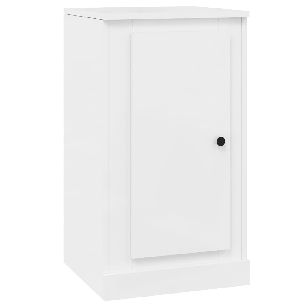 VidaXL Dressoir 37,5x35,5x67,5 cm bewerkt hout hoogglans wit