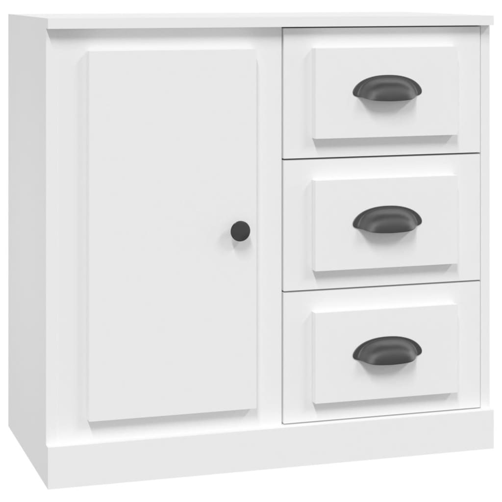 Dressoir 70x35,5x67,5 cm bewerkt hout wit