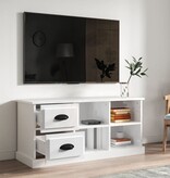 VidaXL Tv-meubel 102x35,5x47,5 cm bewerkt hout hoogglans wit