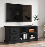 VidaXL Tv-meubel 102x35,5x47,5 cm bewerkt hout zwart
