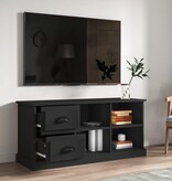 VidaXL Tv-meubel 102x35,5x47,5 cm bewerkt hout zwart