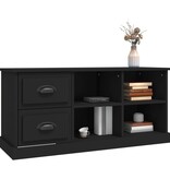 VidaXL Tv-meubel 102x35,5x47,5 cm bewerkt hout zwart