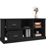 VidaXL Tv-meubel 102x35,5x47,5 cm bewerkt hout zwart