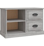 VidaXL Tv-meubel 73x35,5x47,5 cm bewerkt hout grijs sonoma eikenkleur