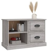 VidaXL Tv-meubel 73x35,5x47,5 cm bewerkt hout grijs sonoma eikenkleur