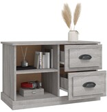 VidaXL Tv-meubel 73x35,5x47,5 cm bewerkt hout grijs sonoma eikenkleur