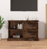 VidaXL Tv-meubel 73x35,5x47,5 cm bewerkt hout gerookt eikenkleurig