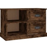 VidaXL Tv-meubel 73x35,5x47,5 cm bewerkt hout gerookt eikenkleurig