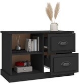 VidaXL Tv-meubel 73x35,5x47,5 cm bewerkt hout zwart