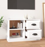 VidaXL Tv-meubel 73x35,5x47,5 cm bewerkt hout wit
