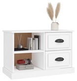 VidaXL Tv-meubel 73x35,5x47,5 cm bewerkt hout wit
