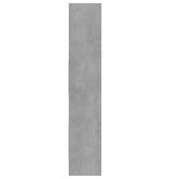 VidaXL Boekenkast 60x35x180 cm spaanplaat betongrijs