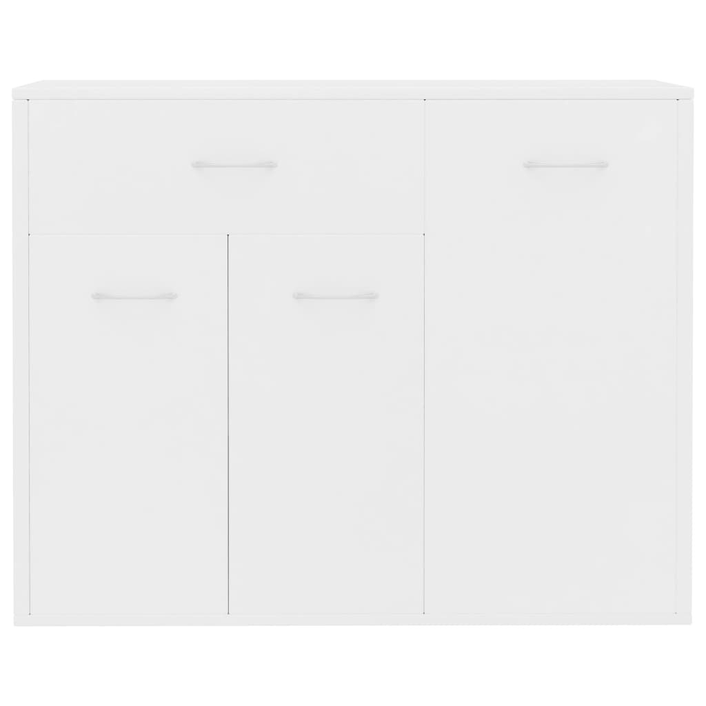 VidaXL Dressoir 88x30x70 cm bewerkt hout wit
