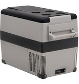 VidaXL Koelbox met handvat 55 L PP & PE zwart en grijs