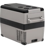 vidaXL Koelbox met handvat 45 L PP & PE zwart en wit