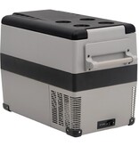 vidaXL Koelbox met handvat 35 L PP & PE zwart en wit