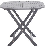 vidaXL Tuintafel inklapbaar 160x85x75 cm massief acaciahout