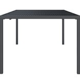 vidaXL Tuintafel 200x100x72 cm staal antracietkleurig