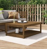 vidaXL Tuintafel 121x82,5x45 cm massief grenenhout honingbruin