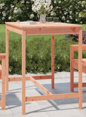 VidaXL Tuintafel 121x82,5x110 cm massief douglashout