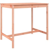 VidaXL Tuintafel 121x82,5x110 cm massief douglashout