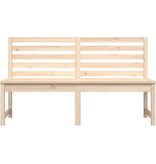 VidaXL Tuinbank 157,5 cm massief grenenhout