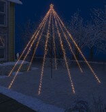 VidaXL Kerstboomverlichting waterval binnen buiten 800 LED's 5 m