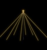 VidaXL Kerstboomverlichting waterval binnen buiten 800 LED's 5 m