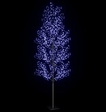 vidaXL Kerstboom 1200 LED's blauw licht kersenbloesem 400 cm