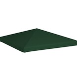 vidaXL Prieeldak 310 g/m² 3x3 m groen