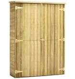 vidaXL Tuinschuur 123x50x171 cm geïmpregneerd grenenhout