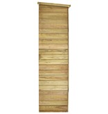 vidaXL Tuinschuur 123x50x171 cm geïmpregneerd grenenhout