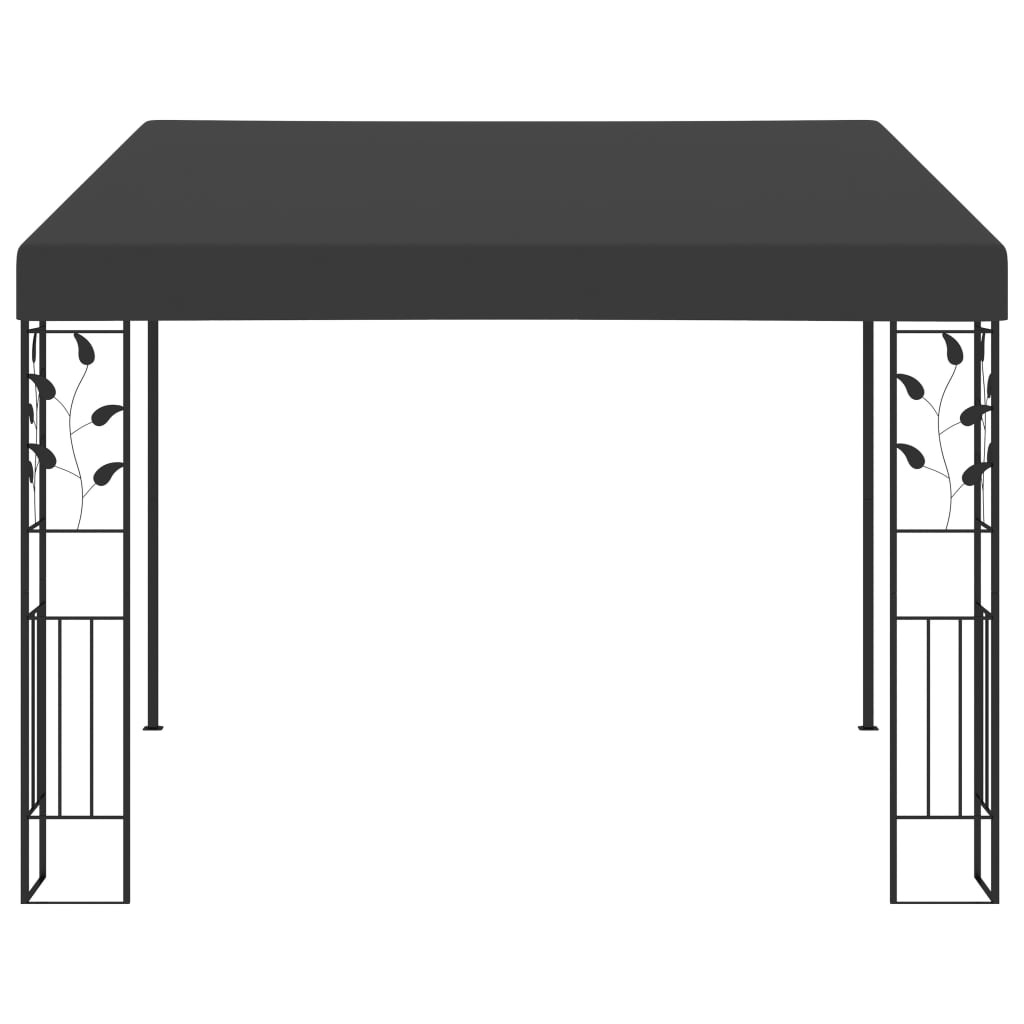 vidaXL Wandprieel 3x3x2,5 m antraciet