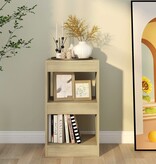 VidaXL Boekenkast/kamerscherm 40x30x72 cm sonoma eikenkleurig
