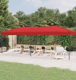 vidaXL Partytent inklapbaar 3x6 m rood