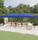 vidaXL Partytent inklapbaar 3x6 m blauw