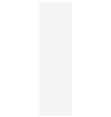 VidaXL Boekenkast/kamerscherm 100x30x103 cm wit