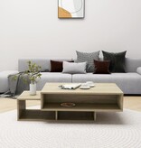 VidaXL Salontafel 105x55x32 cm spaanplaat sonoma eikenkleurig