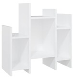 VidaXL Bijzetkast 60x26x60 cm spaanplaat wit