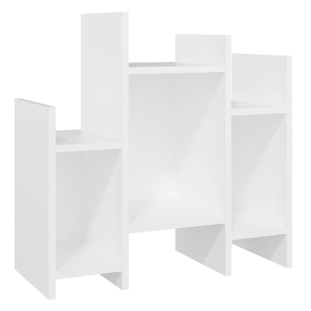VidaXL Bijzetkast 60x26x60 cm spaanplaat wit