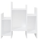 VidaXL Bijzetkast 60x26x60 cm spaanplaat wit