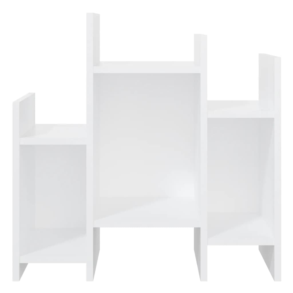VidaXL Bijzetkast 60x26x60 cm spaanplaat wit