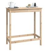 VidaXL Bartafel 100x50x110 cm massief grenenhout