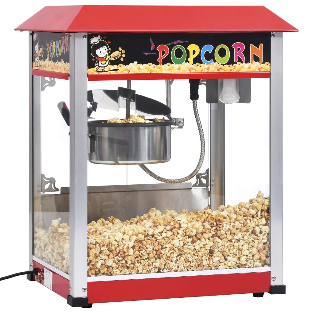 vidaXL Popcornmaker met teflonpan 1400 W